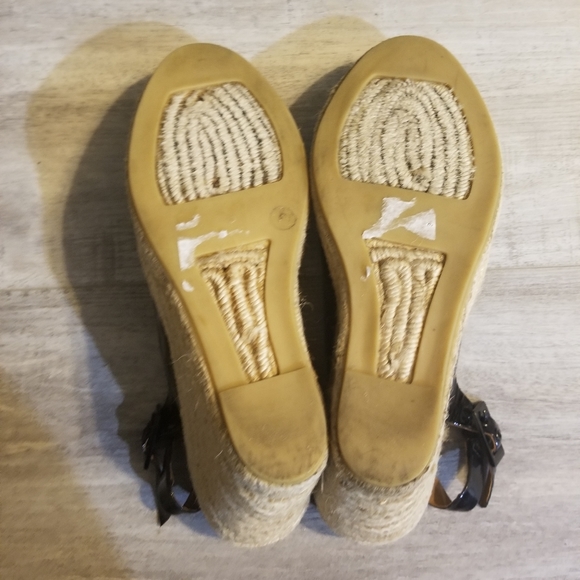 **SOLD elsewhere** Tory Burch espadrille wedges - Picture 4 of 7